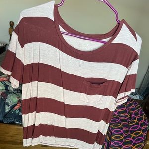 American Eagle Striped Shirt
